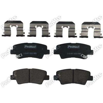 Rear Ceramic Pads by PROMAX - 21-1313 pa1