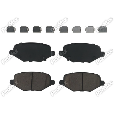 Rear Ceramic Pads by PROMAX - 21-1719 pa2