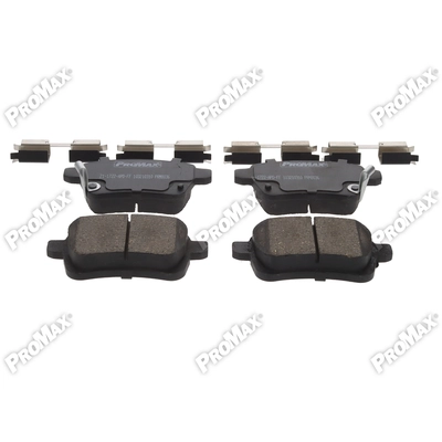 Rear Ceramic Pads by PROMAX - 21-1722 pa2