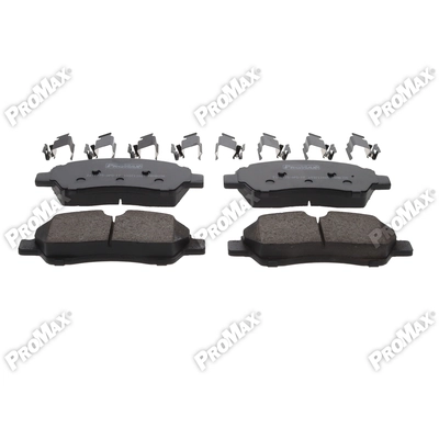 Rear Ceramic Pads by PROMAX - 21-1775 pa2