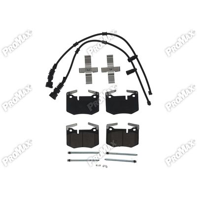 Rear Ceramic Pads by PROMAX - 21-1807 pa2