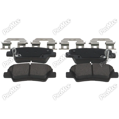 Rear Ceramic Pads by PROMAX - 57-1313 pa1