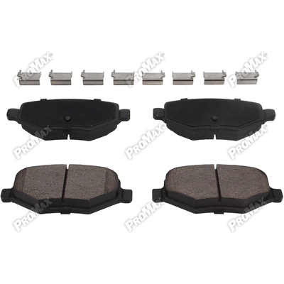Rear Ceramic Pads by PROMAX - 57-1377 pa1
