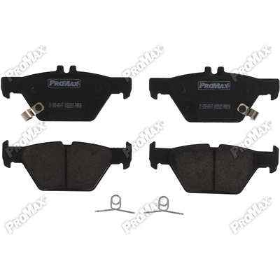 Rear Ceramic Pads by PROMAX - 57-1808 pa2