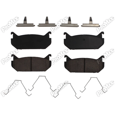 Rear Ceramic Pads by PROMAX - 57-584 pa2