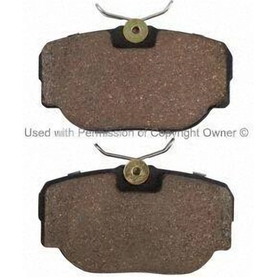 Rear Ceramic Pads by QUALITY-BUILT - 1000-0493C pa3