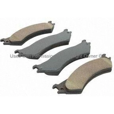 Rear Ceramic Pads by QUALITY-BUILT - 1000-0802C pa1