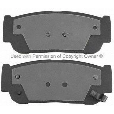 Rear Ceramic Pads by QUALITY-BUILT - 1000-0954C pa2