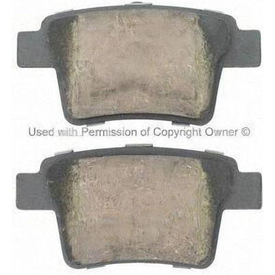 Rear Ceramic Pads by QUALITY-BUILT - 1000-1071C pa3
