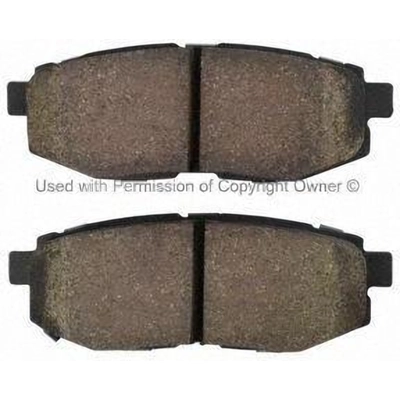 Rear Ceramic Pads by QUALITY-BUILT - 1000-1124C pa3