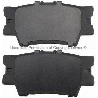 Rear Ceramic Pads by QUALITY-BUILT - 1000-1212C pa2