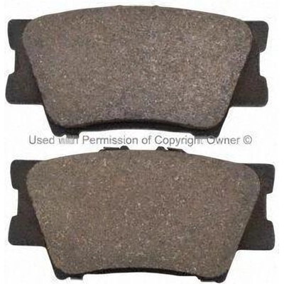 Rear Ceramic Pads by QUALITY-BUILT - 1000-1212C pa3