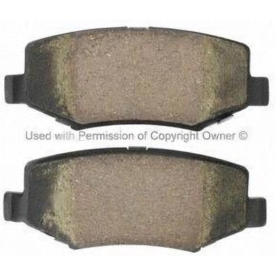 Rear Ceramic Pads by QUALITY-BUILT - 1000-1274C pa3