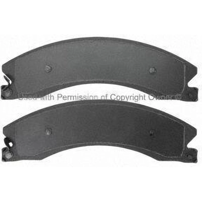 Rear Ceramic Pads by QUALITY-BUILT - 1000-1411C pa2