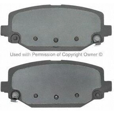 Rear Ceramic Pads by QUALITY-BUILT - 1000-1596C pa2