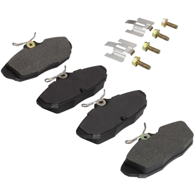 QUALITY-BUILT - 1001-0599C - Rear Disc Brake Pad Set pa2