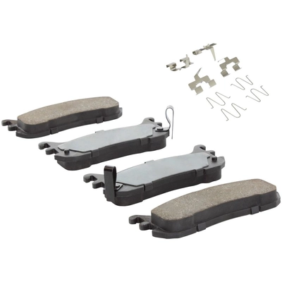 QUALITY-BUILT - 1001-0636C - Rear Disc Brake Pad Set pa1