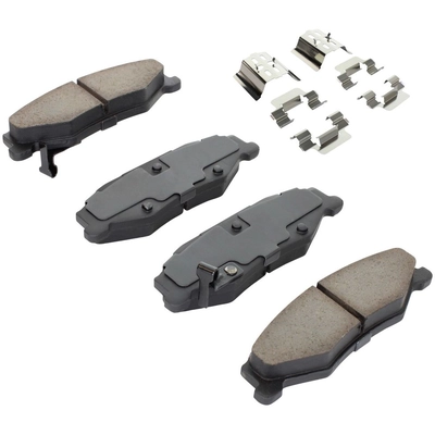 QUALITY-BUILT - 1001-0732C - Rear Disc Brake Pad Set pa1