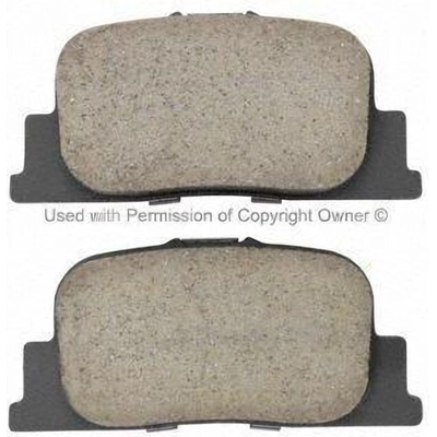 Rear Ceramic Pads by QUALITY-BUILT - 1001-0835C pa4