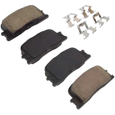 QUALITY-BUILT - 1001-0885AC - Rear Disc Brake Pad Set pa1