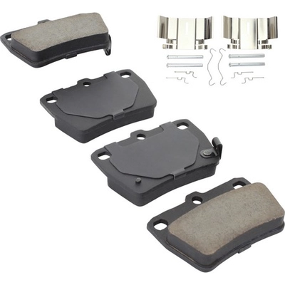 Rear Ceramic Pads by QUALITY-BUILT - 1001-1051C pa8