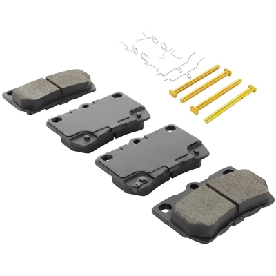 QUALITY-BUILT - 1001-1113AC - Rear Disc Brake Pad Set pa2