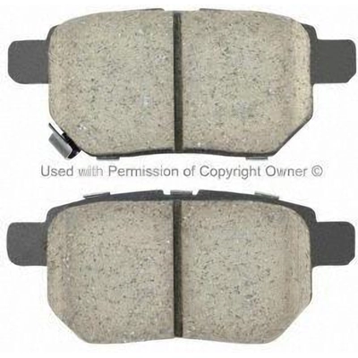 Rear Ceramic Pads by QUALITY-BUILT - 1001-1354AC pa4