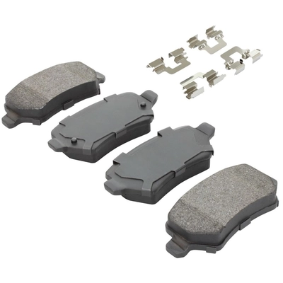 QUALITY-BUILT - 1001-1362C - Rear Disk Brake Pad Set pa3