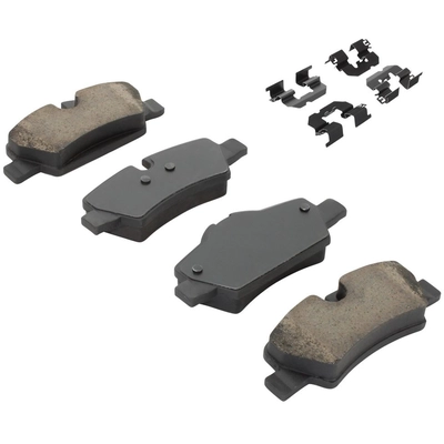 QUALITY-BUILT - 1001-1800C - Rear Disc Brake Pad Set pa2