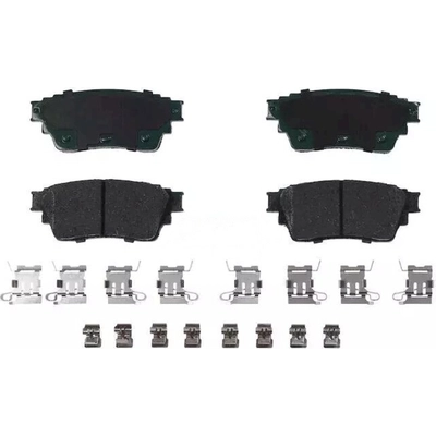 QUALITY-BUILT - 1001-2200C - Rear Ceramic Pads pa2