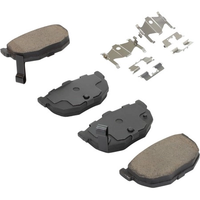 Rear Ceramic Pads by QUALITY-BUILT - 1003-0323C pa8