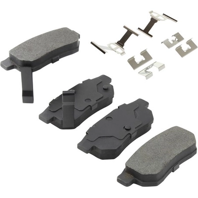 Rear Ceramic Pads by QUALITY-BUILT - 1003-0374C pa3