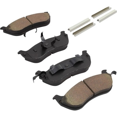 Rear Ceramic Pads by QUALITY-BUILT - 1003-0674C pa3