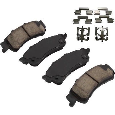 Rear Ceramic Pads by QUALITY-BUILT - 1003-0792AC pa3