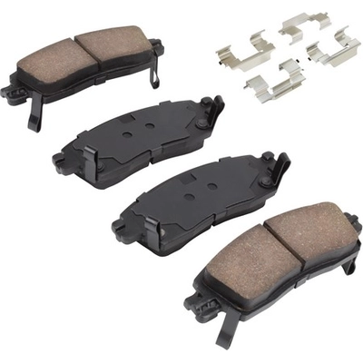 Rear Ceramic Pads by QUALITY-BUILT - 1003-0883C pa8