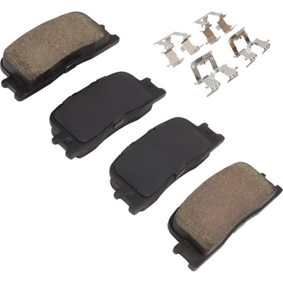 Rear Ceramic Pads by QUALITY-BUILT - 1003-0885AC pa8