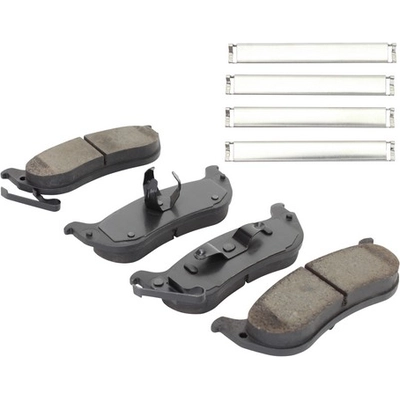 Rear Ceramic Pads by QUALITY-BUILT - 1003-0998C pa3