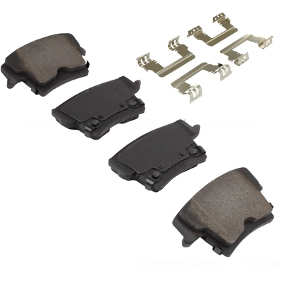 QUALITY-BUILT - 1003-1057AC - Rear Disc Brake Pad Set pa1