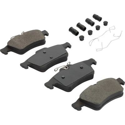 Rear Ceramic Pads by QUALITY-BUILT - 1003-1095C pa3