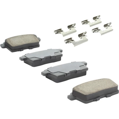 Rear Ceramic Pads by QUALITY-BUILT - 1003-1259C pa3