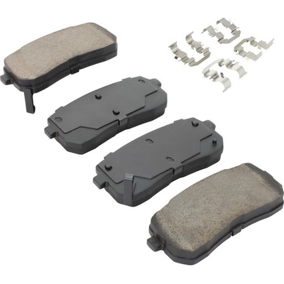 Rear Ceramic Pads by QUALITY-BUILT - 1003-1302C pa3