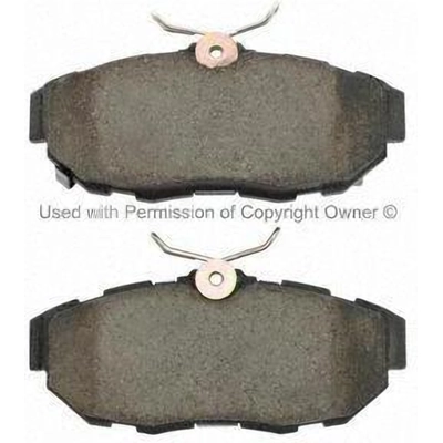 Rear Ceramic Pads by QUALITY-BUILT - 1003-1465C pa3