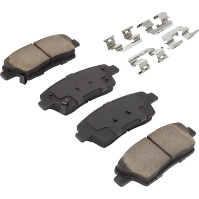 Rear Ceramic Pads by QUALITY-BUILT - 1003-1551C pa3