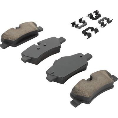 Rear Ceramic Pads by QUALITY-BUILT - 1003-1800C pa6