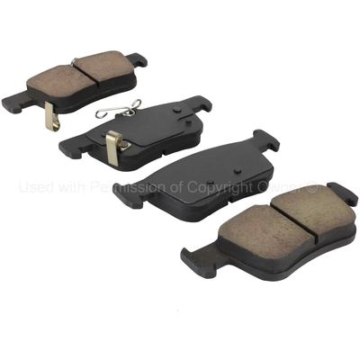 Rear Ceramic Pads by QUALITY-BUILT - 1003-2102C pa1