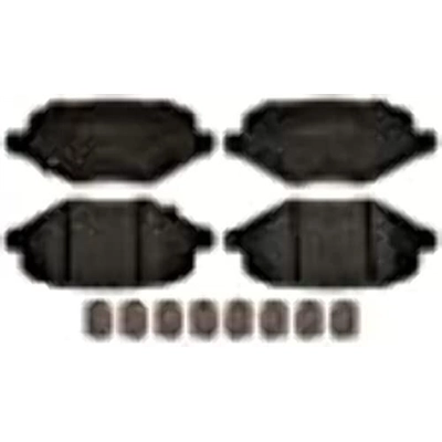 Rear Ceramic Pads - RAYBESTOS R-Line - MGD1722CH pa3