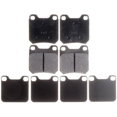 Rear Ceramic Pads by RAYBESTOS - PGD709AC pa12