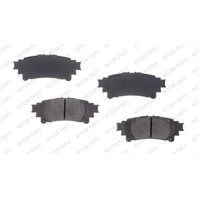 Rear Ceramic Pads by RS PARTS - RSD1391BC pa1