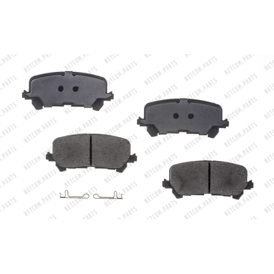 Rear Ceramic Pads by RS PARTS - RSD1724C pa1