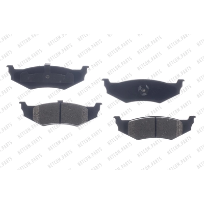 Rear Ceramic Pads by RS PARTS - RSD658C pa2